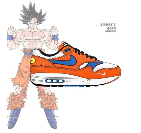 nike goku dragon ball